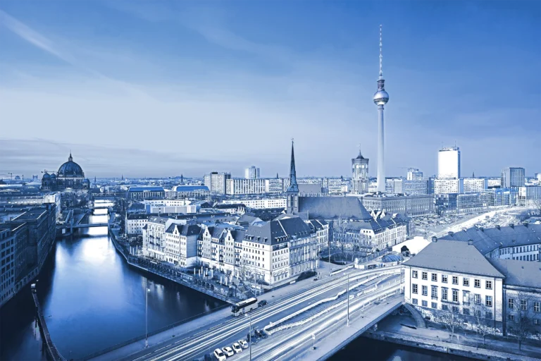 Illuminated Buildings Berlin